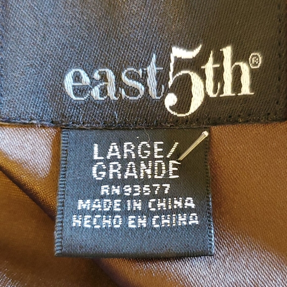 Faux Fur Cheetah/Leopard Coat by east 5th – Size L - Picture 8 of 13